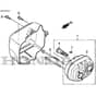 SP535 HW4S - 2020-2022 - 299537838/MTF - Mountfield Rotary Mower Exhaust Muffler Diagram