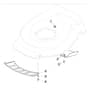 SP535 HW - 2014 - 299536038/M14 - Mountfield Rotary Mower Belt Protection Diagram