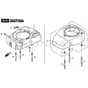 SP535 HWV - 2016-2018 - 294557838/M16 - Mountfield Rotary Mower Fan Cover Diagram