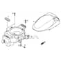 SP535 HWV - 2019 - 294557838/M19 - Mountfield Rotary Mower Fan Cover Diagram