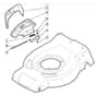 SP535 SD - 2014 - 295546833/MFR - Mountfield Rotary Mower Ejection Guard Diagram