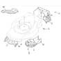 SP536 ES - 2010-2011 - 299325448/BQ - Mountfield Rotary Mower Front Conveyor Diagram