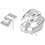 SP536 ES - 2010-2011 - 299325448/BQ - Mountfield Rotary Mower Grass Bag Diagram