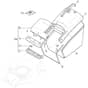 SP53 - 2020 - 295546048/AMZ - Mountfield Rotary Mower Grass Bag Diagram