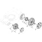 SP53 - 2020 - 295546048/AMZ - Mountfield Rotary Mower Wheels Diagram
