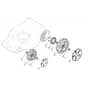 SP53 ELITE - 2018 - 295546038/M18 - Mountfield Rotary Mower Wheels Diagram