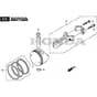 SP53 ELITE - 2019-2020 - 295546038/M19 - Mountfield Rotary Mower Piston Diagram