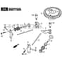 SP53 ELITE - 2021-2023 - 2L0536038/M21 - Mountfield Rotary Mower Camshaft Diagram