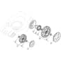 SP53 H - 2019-2021 - 295546038/MC - Mountfield Rotary Mower Wheels Diagram