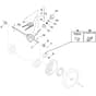 SP53 H - 2015-2018 - 295546038/SF - Mountfield Rotary Mower Transmission Diagram