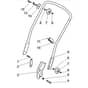 SP550 TRI-CUT - 2006 - 292552023/BQ - Mountfield Rotary Mower Lower Handle Diagram
