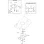 SP551 VLS - 2019-2020 - 294563543/M19 - Mountfield Rotary Mower Blade Diagram