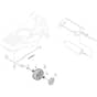 SP555 R - 2011-2013 - 292555038/M11 - Mountfield Rotary Mower Wheels Diagram