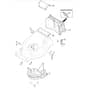 SP555 R V - 2016-2019 - 294569038/M16 - Mountfield Rotary Mower Belt Protection Diagram