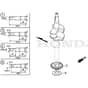 SP555 R V - 2016-2019 - 294569038/M16 - Mountfield Rotary Mower Crankshaft Diagram