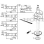 SP555 R V - 2020-2021 - 294569038/M20 - Mountfield Rotary Mower Crankshaft Diagram