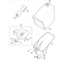 SP555 V - 2022 - 294563033/M22 - Mountfield Rotary Mower Grass Bag Diagram