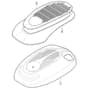 SP555 V - 2020 - 294563038/M20 - Mountfield Rotary Mower Engine Cover Diagram