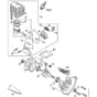 Genuine Stihl SP81 / A - Crankcase, Cylinder