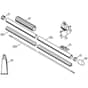 Genuine Stihl SP92 C-E / F - Drive tube assembly SP 92 C