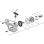 SP 340 16 3/8 - 2008 - 122616003 - Stiga Chainsaw Starter Diagram