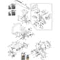 SP 375 Q - 2012-2019 - 203714102/11 - Stiga Chainsaw Housing Diagram