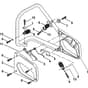 SP 410 - 2001-2007 - 122516004 - Stiga Chainsaw Handle Diagram