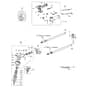 SPARTA 250 S - Oleo-Mac Brushcutter Transmission Diagram