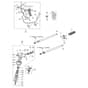 SPARTA 25 - Oleo-Mac Brushcutter Transmission Diagram