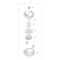 SPARTA 381 T - Oleo-Mac Brushcutter lllustreted parts list (Head "Load and Go" 130) Diagram