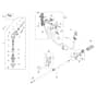 SPARTA 381 T - Oleo-Mac Brushcutter Transmission Diagram
