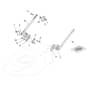 SPL 484 TR-BM - 2011-2012 - 294482023/HAN - Castel Garden Rotary Mower Handle Lower Part Diagram