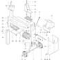 SPLIT 6000 M - Bertolini Logsplitter Frame Diagram