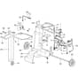 SPLIT 620 M - Bertolini Logsplitter Baseframe Diagram