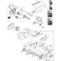 SPR 276 - 2019-2022 - 240271002/ST1 - Stiga Chainsaw Housing 02 Diagram