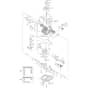 Echo SPX110 2691487-02 Transmission Service Parts