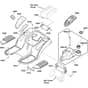 Echo SPX110 2691487-03 Seat Deck and Fuel Tank Group