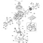 SRC 550 RG - 2022-2026 - 212501042/ST1 - Stiga Tiller Piston, Crankshaft Diagram
