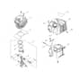 Cylinder, Piston, Crankshaft