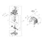 Cylinder, Piston, Crankshaft