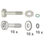 Genuine Stihl Deflector Set Of Screws - 0000 007 1043