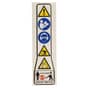 0000 967 7286 Genuine Stihl Warning Pictogram Bg/Sh