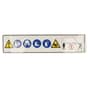 Genuine Stihl HL Warning Pictogram - 0000 967 7294