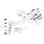 EGO ST1500E-F B - String Trimmer (Version B) Main Assy Diagram