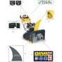 ST 5266 PB TRAC - 2016-2020 - 18-2872-12 - Stiga Snow Thrower Labels Diagram