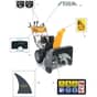 ST 6276 PB - 2017-2020 - 2S2765621/S17 - Stiga Snow Thrower Labels Diagram
