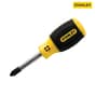 Stanley Cushion Grip Screwdriver Phillips PH2 x 45mm Stubby - 0-64-934