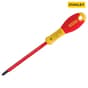 Stanley FatMax Screwdrivers Insulated Pozi Tip PZ2 x 125mm - 0-65-419