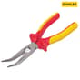 Stanley FatMax Bent Long Nose Pliers VDE 200mm - 0-84-008