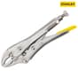 Stanley Curved Jaw Locking Pliers 225mm (8.3/4in) - 0-84-809
